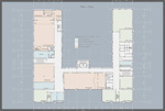 План третьего этажа гимназии (школы) преподобного Илии Муромца в городе Муроме